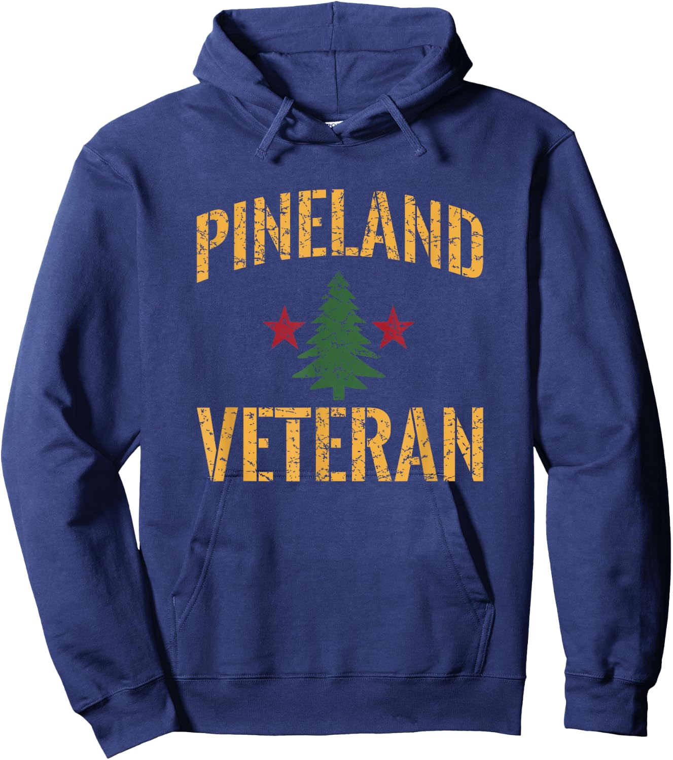 Army War in Pineland Veteran Hoodie - Hoodie | Navy