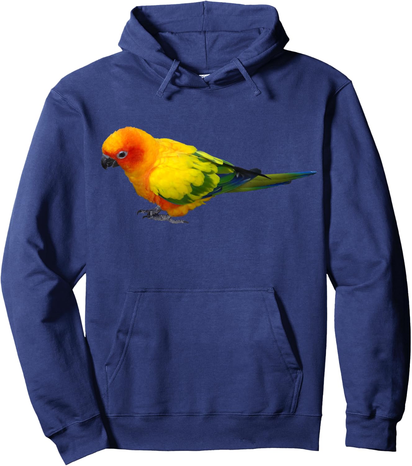Sun Conure T Shirt - Colorful Parrot Bird Gift Hoodie - Hoodie | Navy