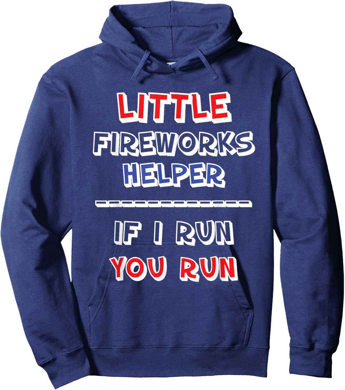 Little Fireworks Helper Expert Hoodie - Hoodie | Navy
