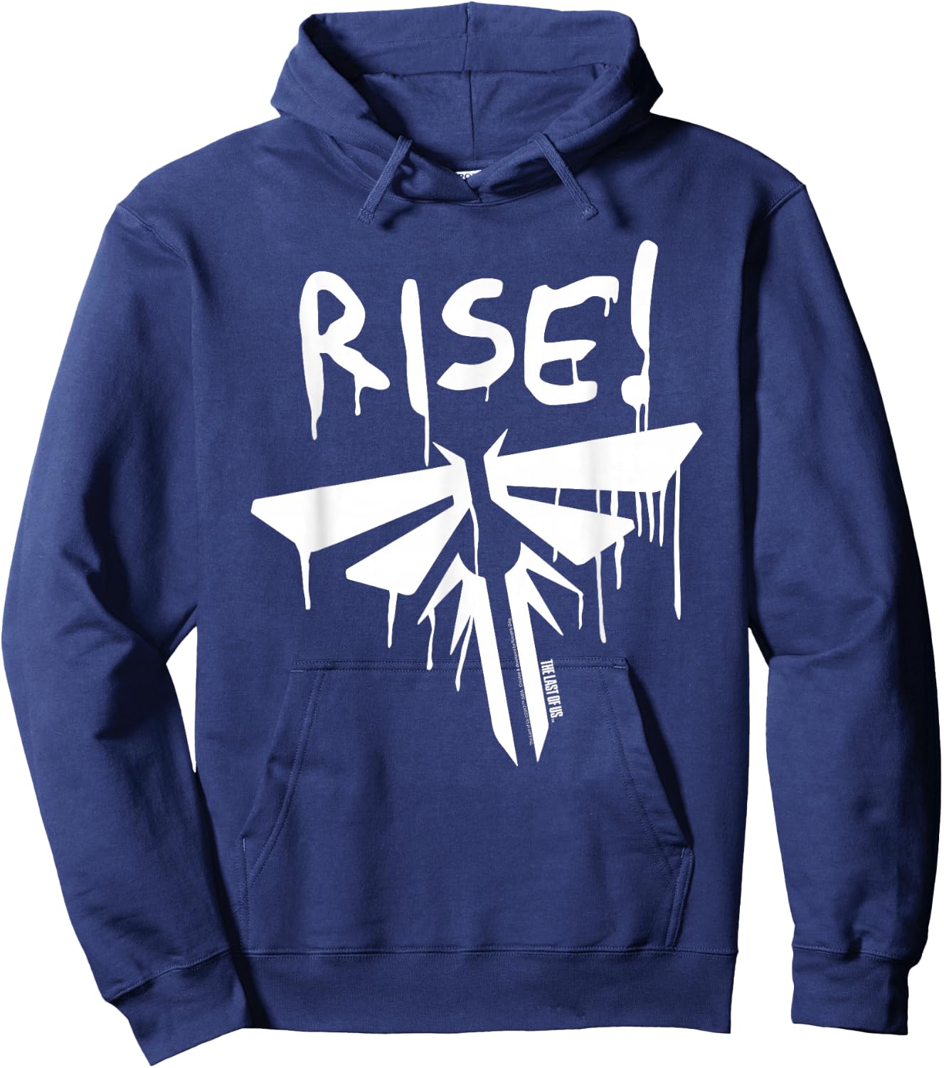 The Last of Us Fire Fly Rise Hoodie - Hoodie | Navy