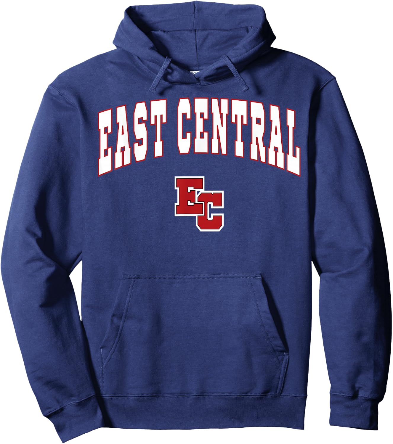 East Central High School Trojans Hoodie - Hoodie | Navy