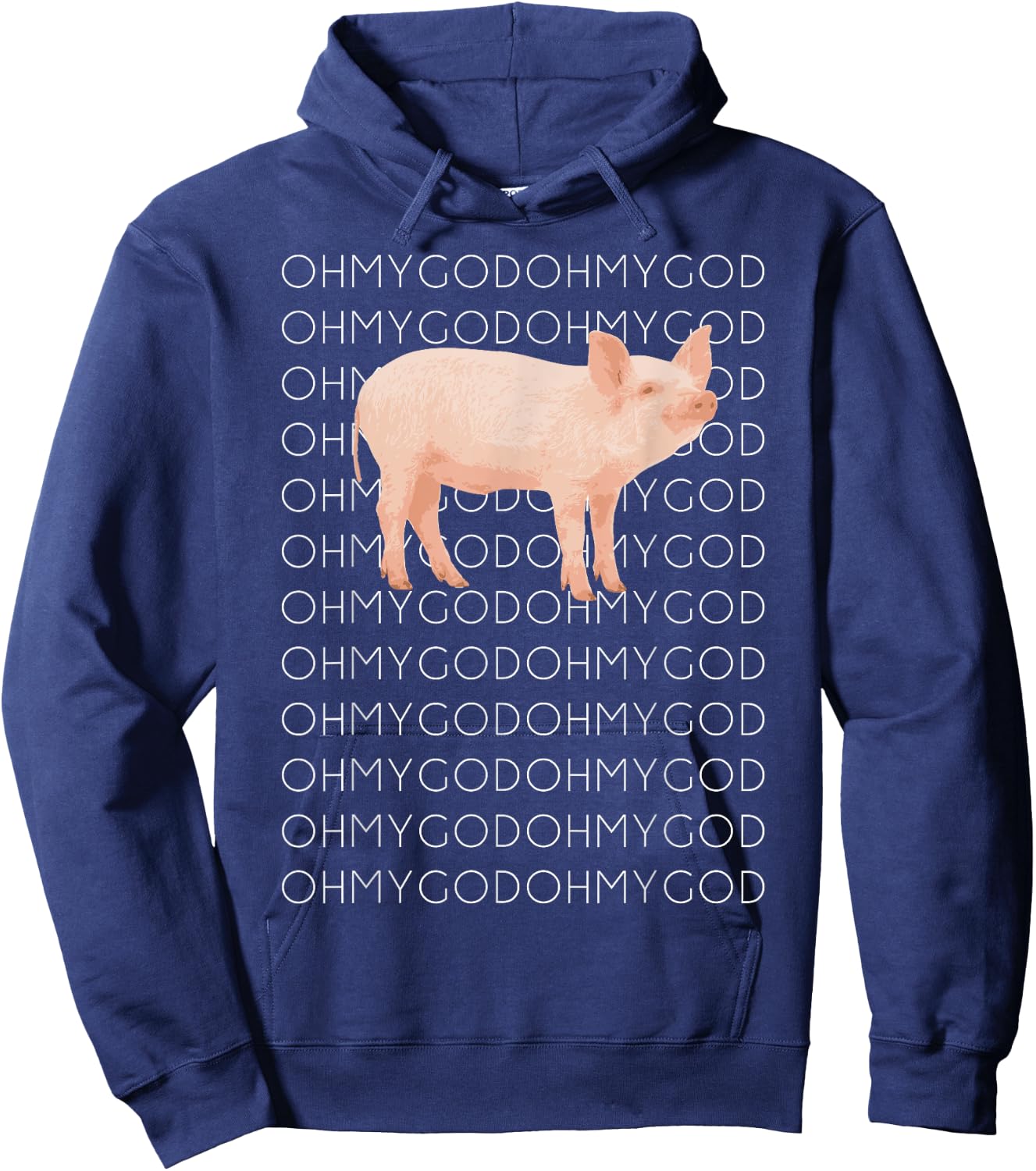 Shane Dawson Oh My God Pig Hoodie - Hoodie | Navy