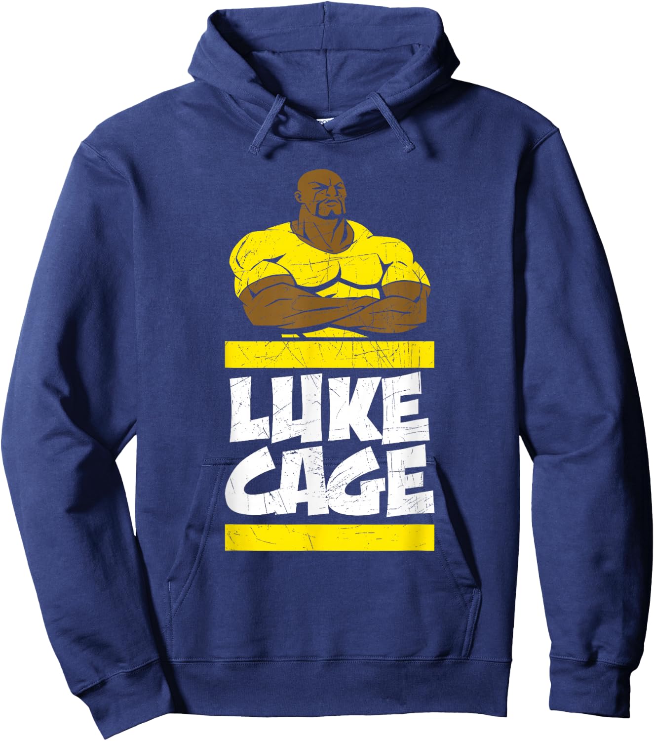 Marvel The Defenders Luke Cage Name Hoodie - Hoodie | Navy