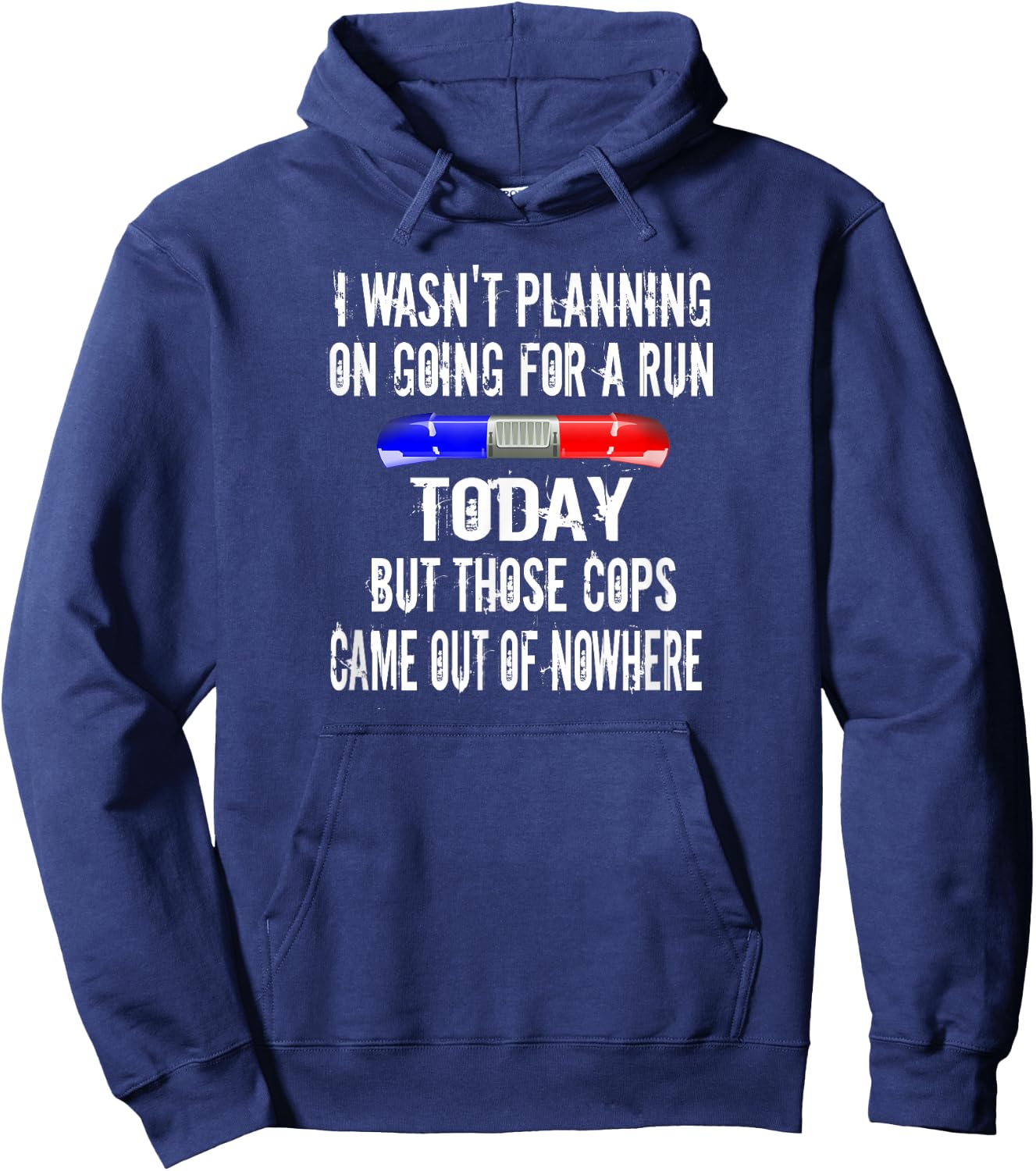 Funny Probation Violation Breaking The Law Hoodie - Hoodie | Navy
