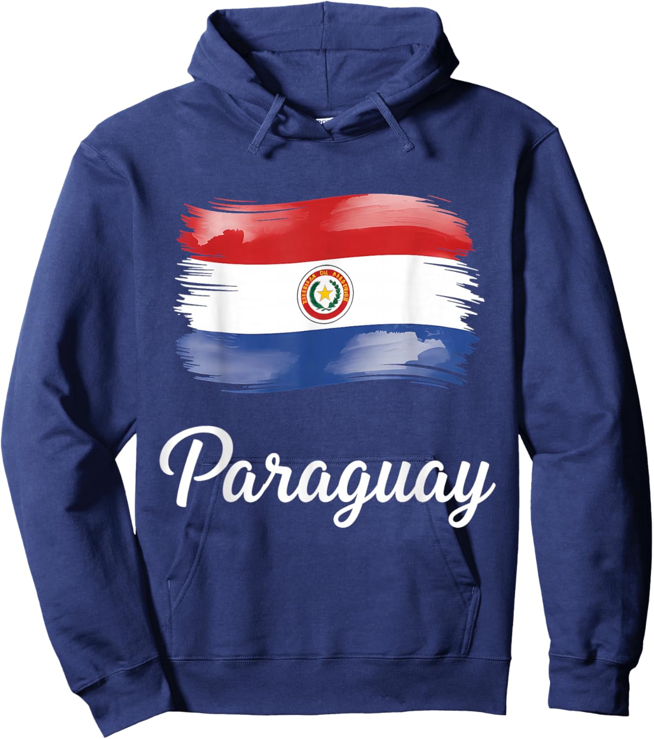 Paraguay Flag Paraguayan Pride Hoodie - Hoodie | Navy