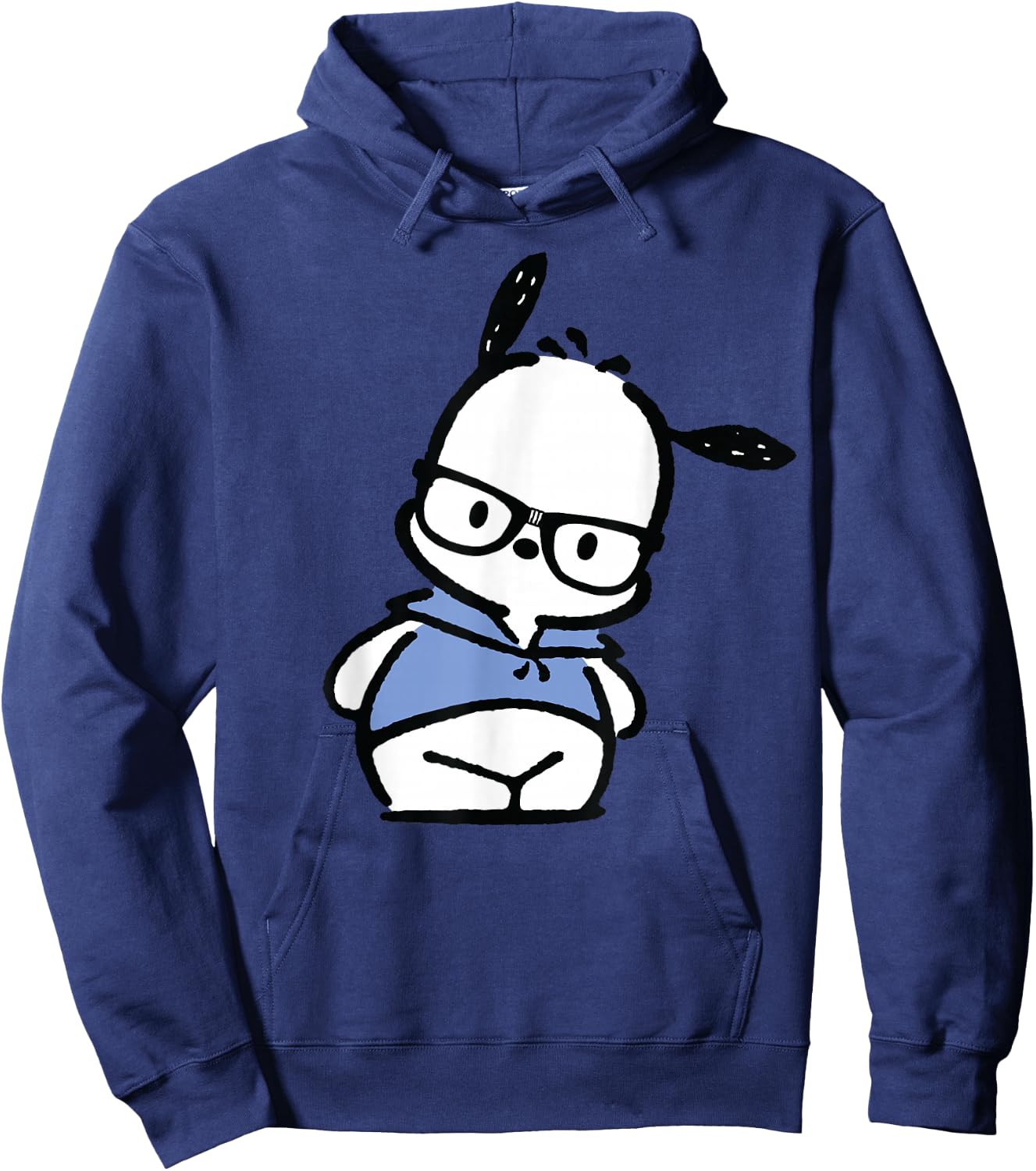 Pochacco Nerd Glasses Hoodie - Hoodie | Navy