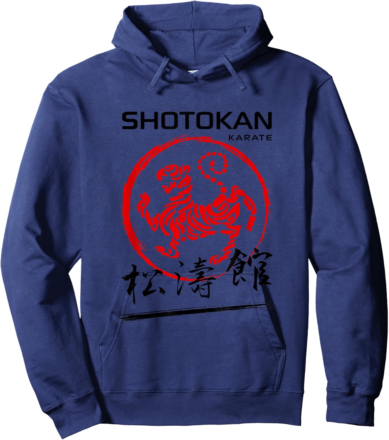 Shotokan Karate Tiger Martial Arts Hoodie - Hoodie | Navy