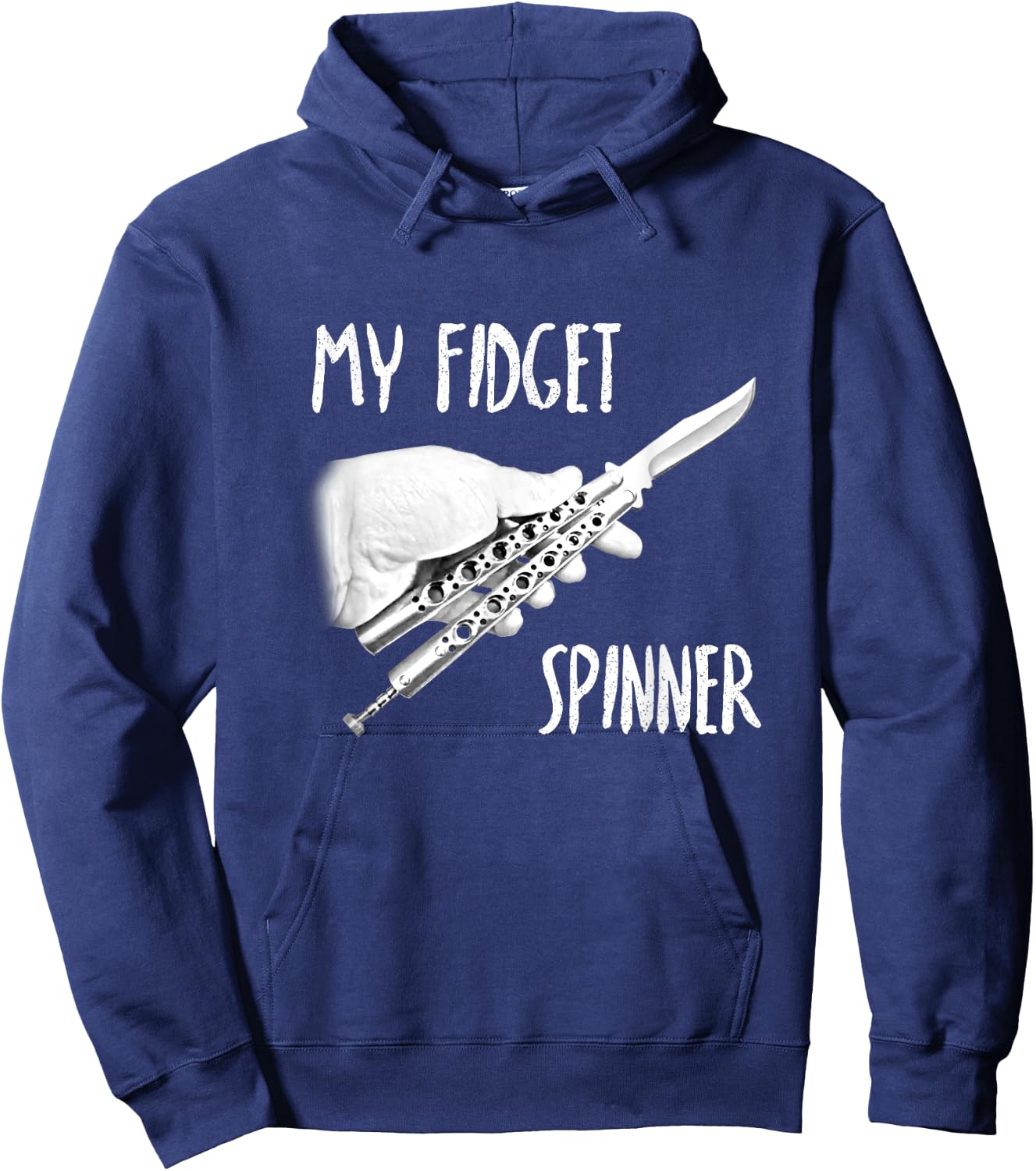 My Fidget Spinner Balisong Hoodie - Hoodie | Navy