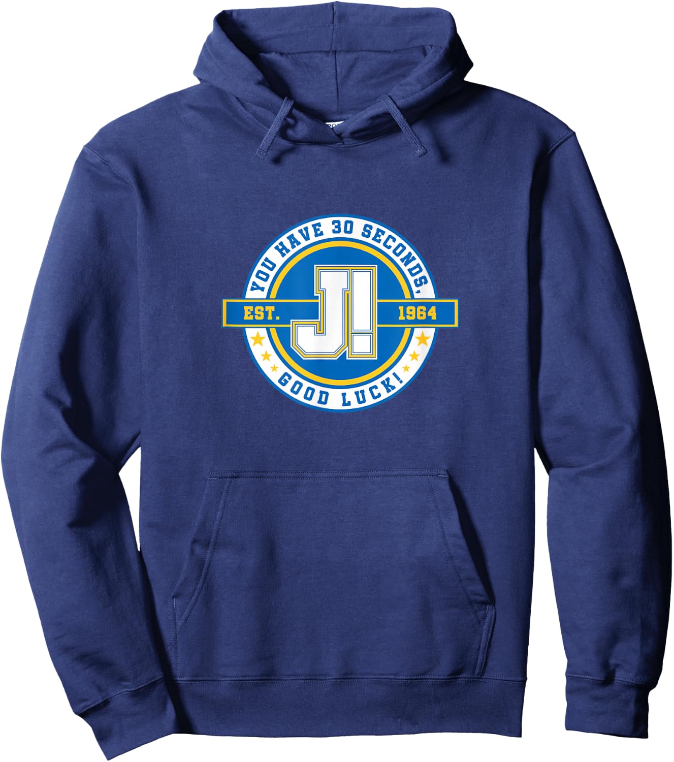 Jeopardy! 30 Second Varsity Hoodie - Hoodie | Navy