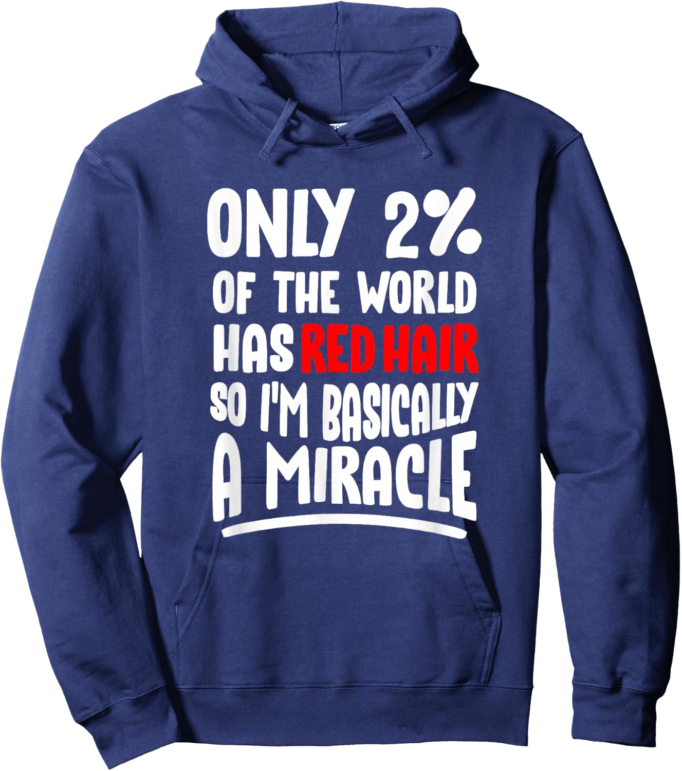 Redhead - Ginger Pride Red Hair Readhead Hoodie - Hoodie | Navy