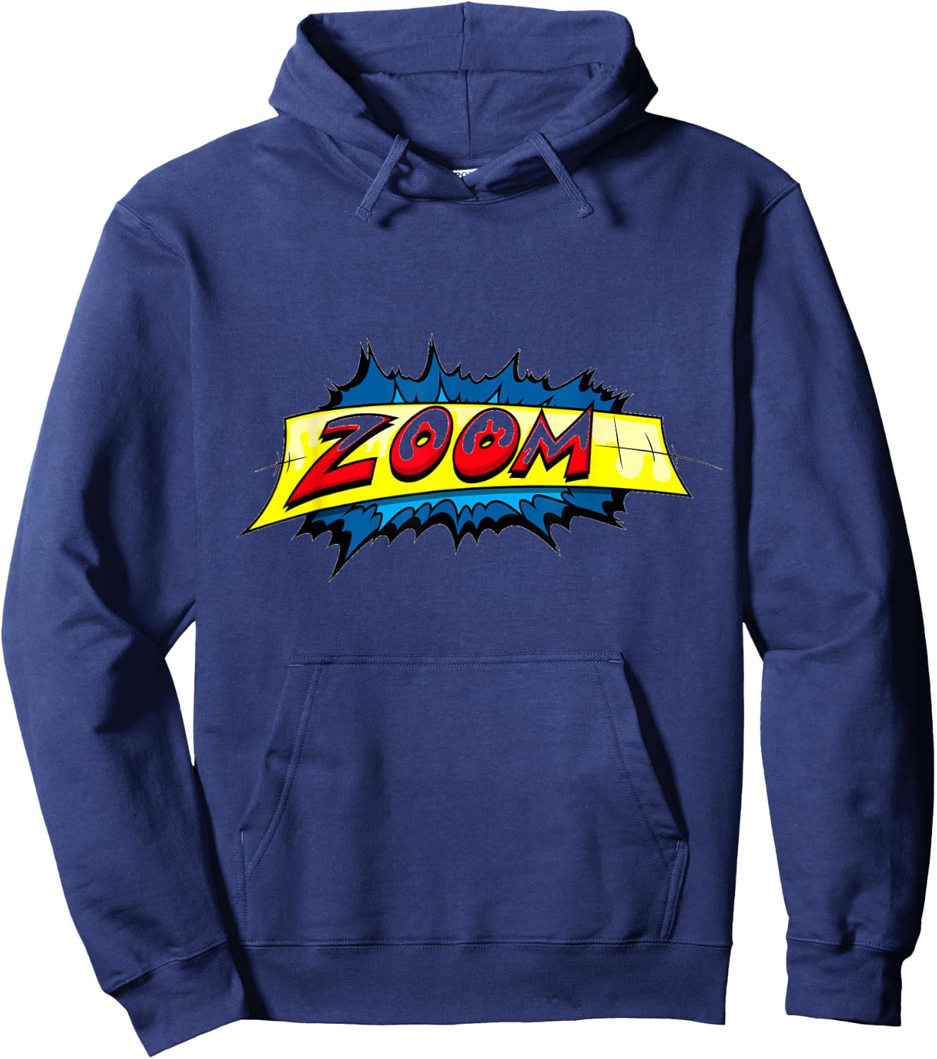 Fun Cartoon ZOOM T Shirt Hoodie - Hoodie | Navy