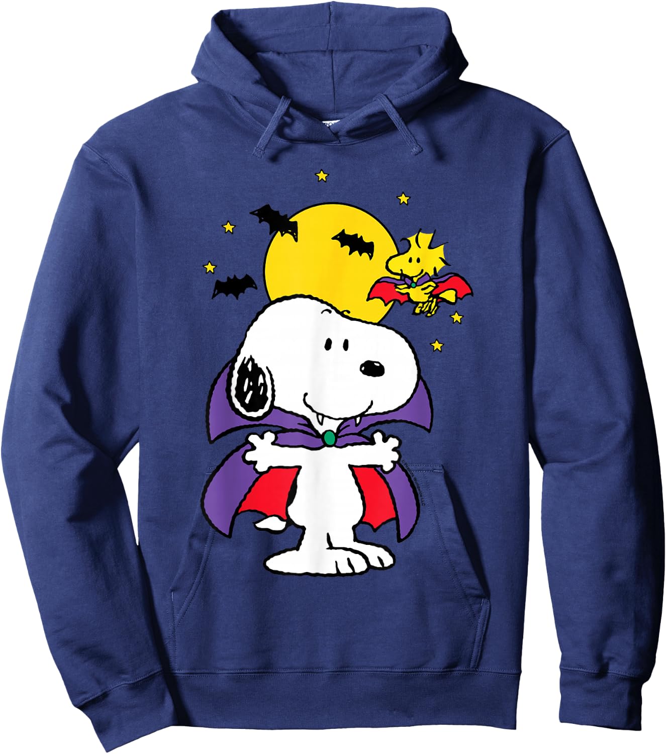 Peanuts Halloween Snoopy Vampire Hoodie - Hoodie | Navy