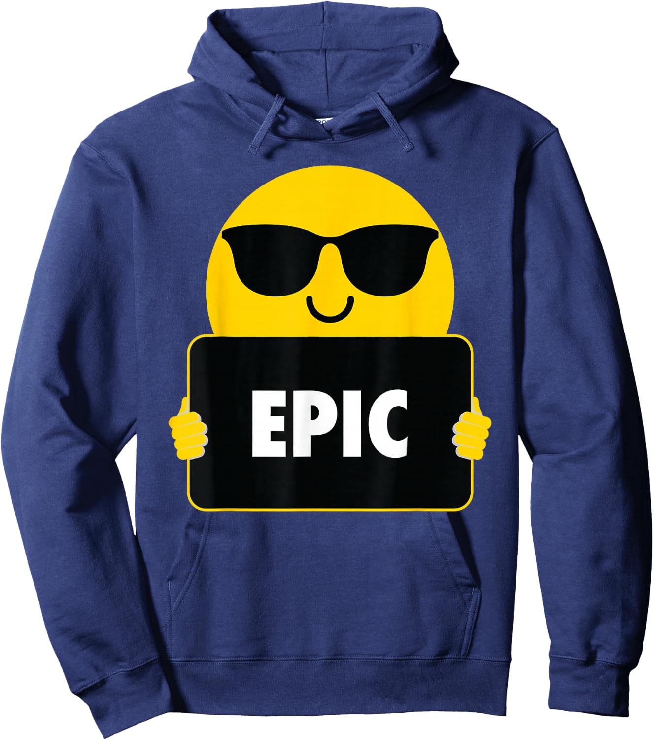 Epic Shirt Sunglasses Hoodie - Hoodie | Navy