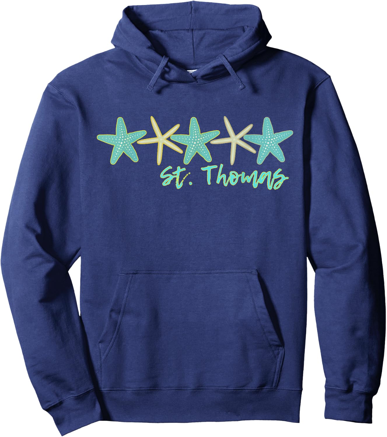 St. Thomas USVI / Fishing Sail Dive Hoodie - Hoodie | Navy