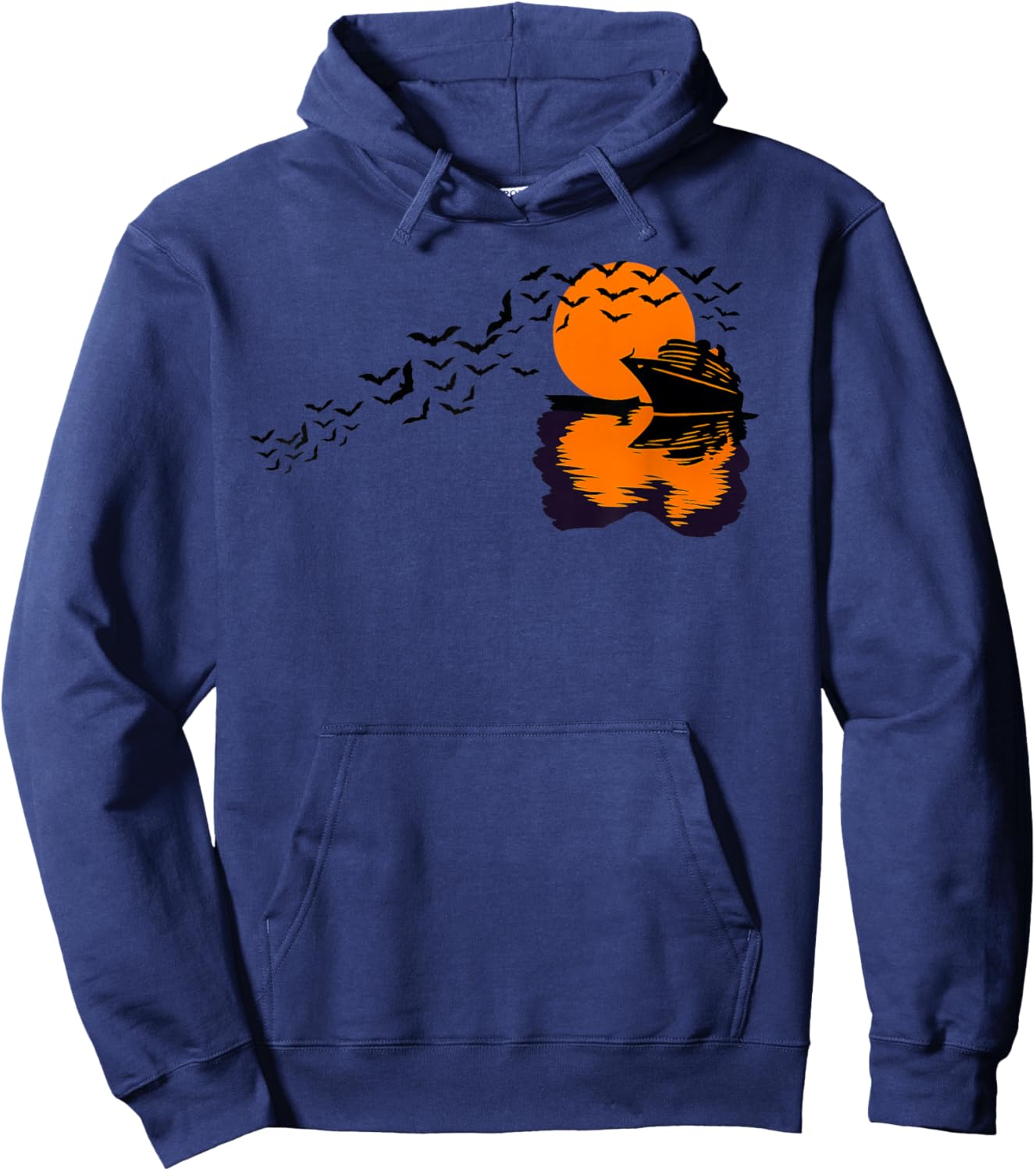 Halloween On The High Seas Cruise Hoodie - Hoodie | Navy