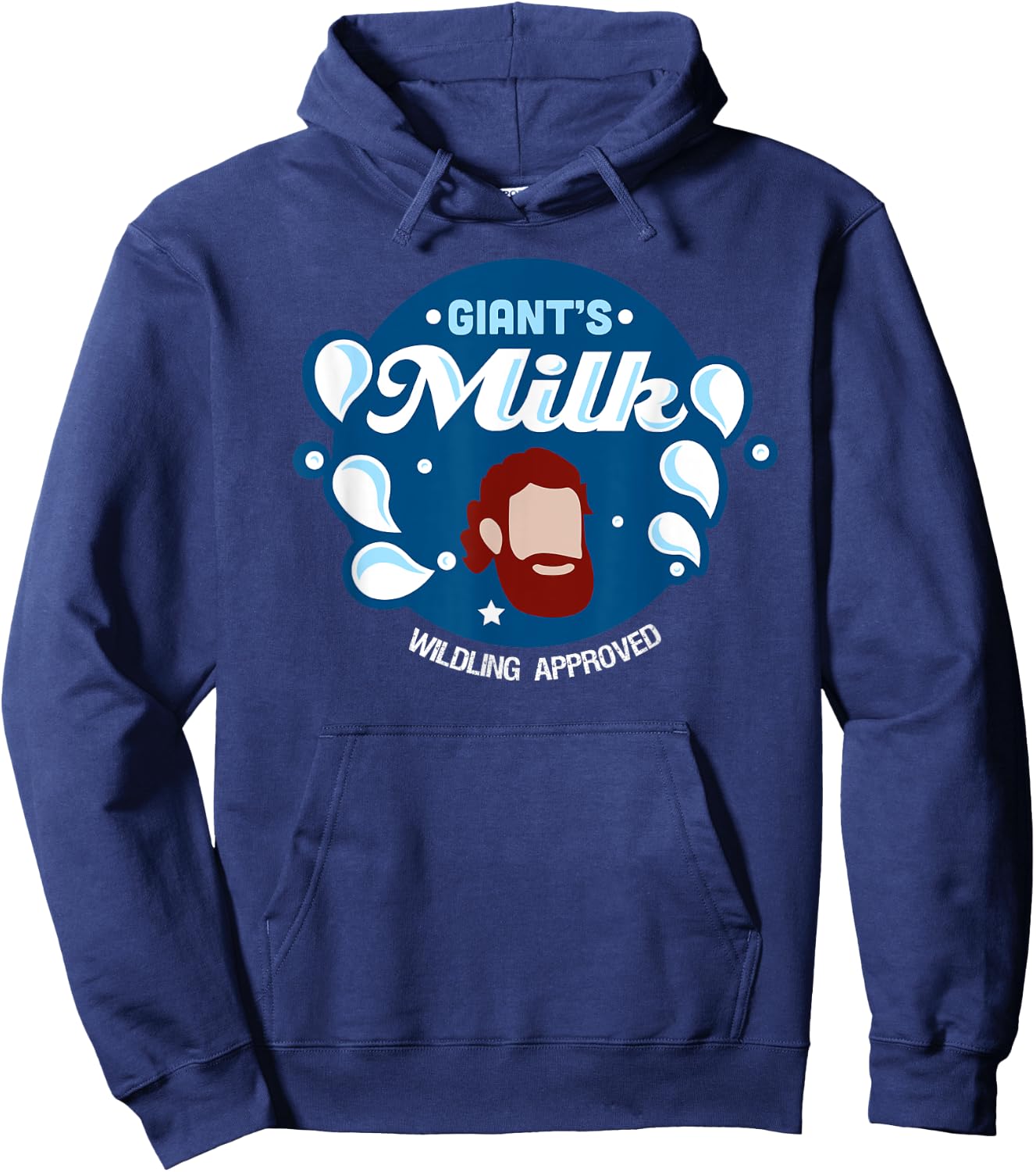 Giants Milk Wildling Approved funny T Shirt Hoodie - Hoodie | Navy