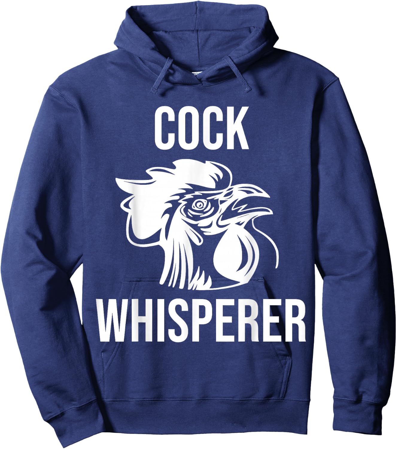 Rooster Cock Whisperer T Shirt Novelty Gift Hoodie - Hoodie | Navy