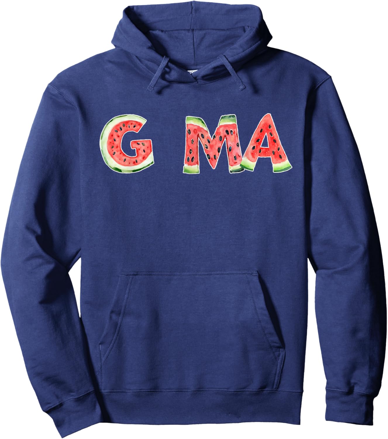 Summer Watermelon G-Ma Birthday Party Hoodie - Hoodie | Navy