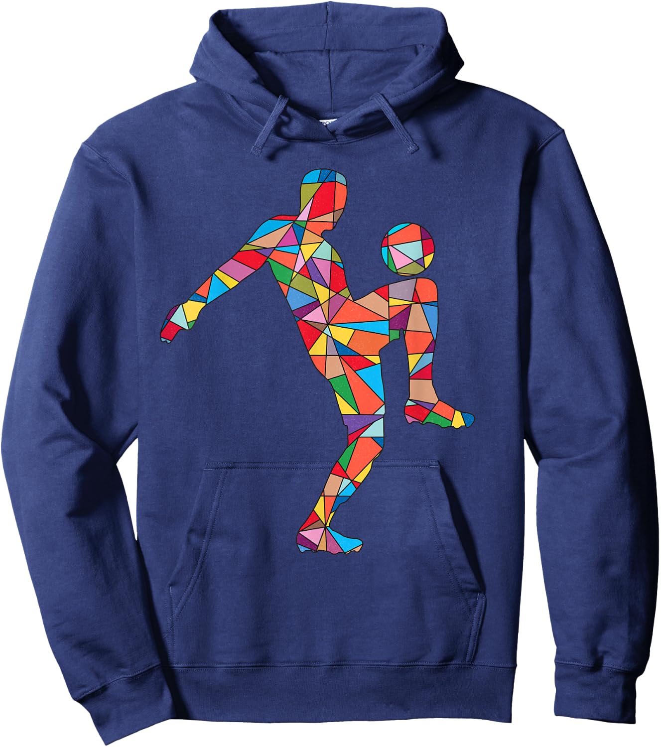 Soccer Player Sports Men Kids Boys Soccer Hoodie - Hoodie | Navy
