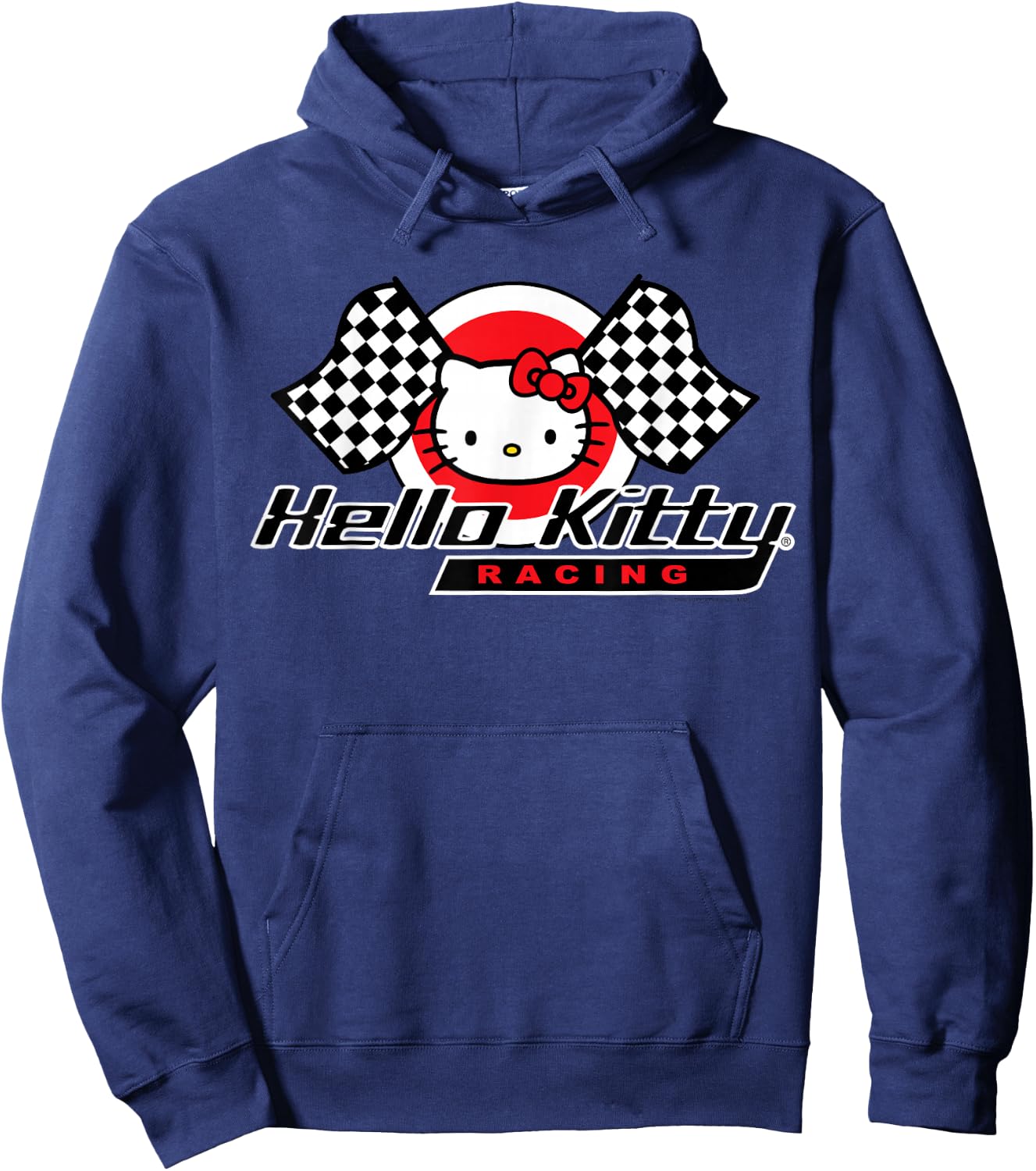 Hello Kitty Racing Shirt Hoodie - Hoodie | Navy