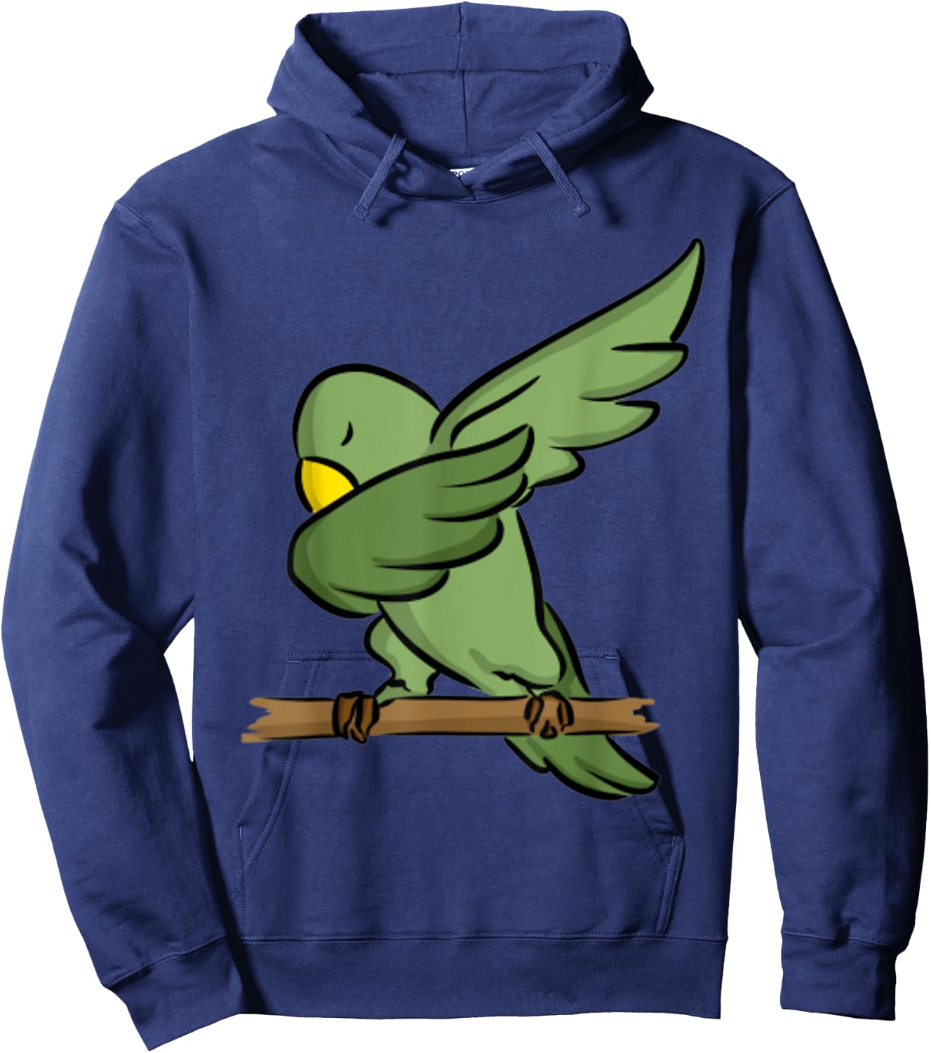 Dabbing Parakeet Bird Hoodie - Hoodie | Navy