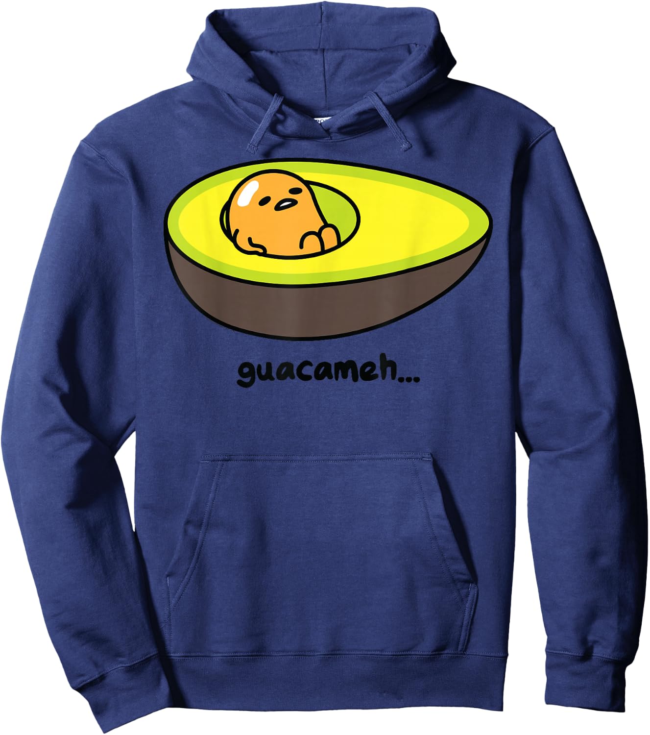 Gudetama Guacameh Avocado Guacamole Hoodie - Hoodie | Navy