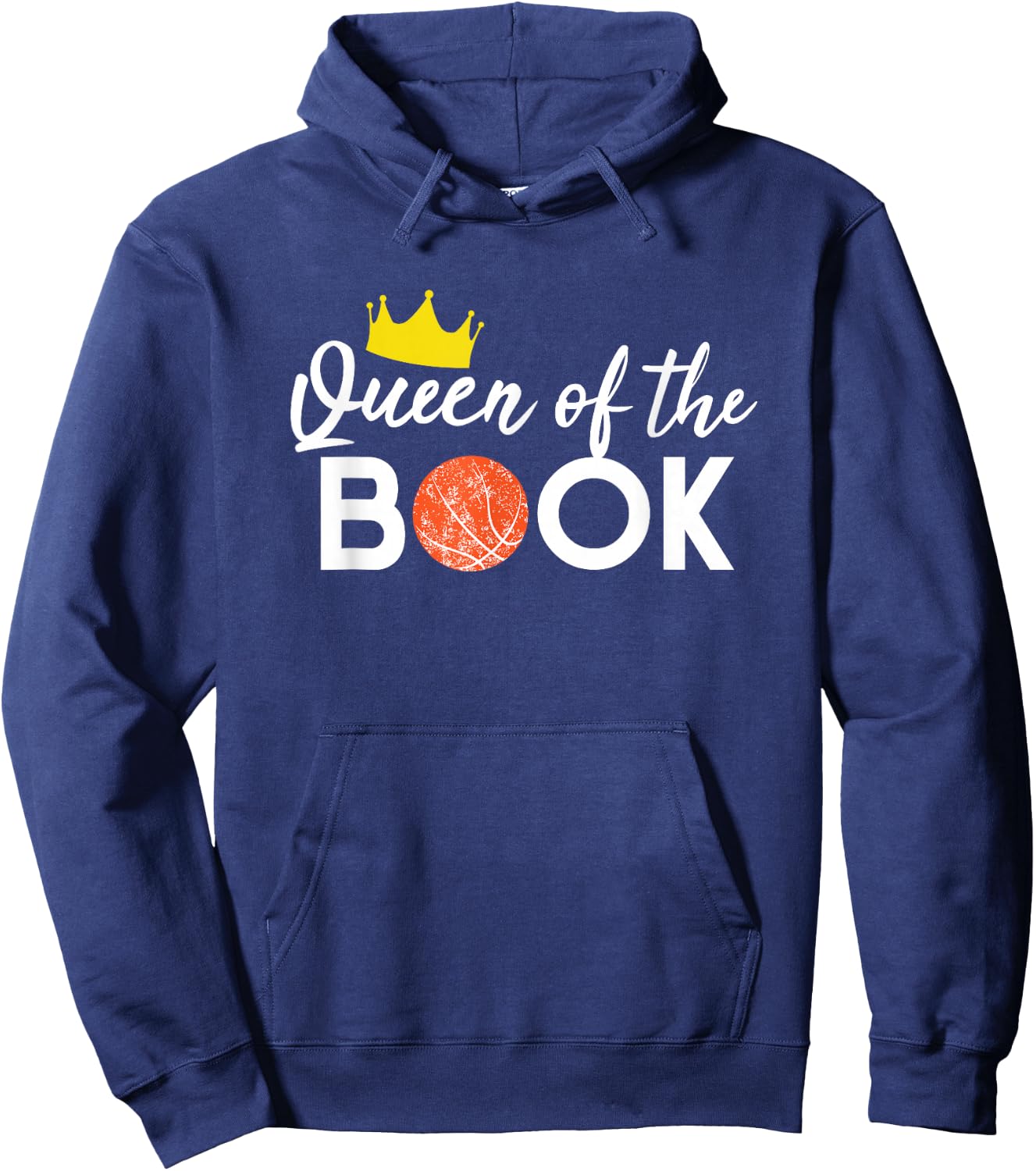 Scorekeeper Basketball Team Scorebook Queen Hoodie - Hoodie | Navy
