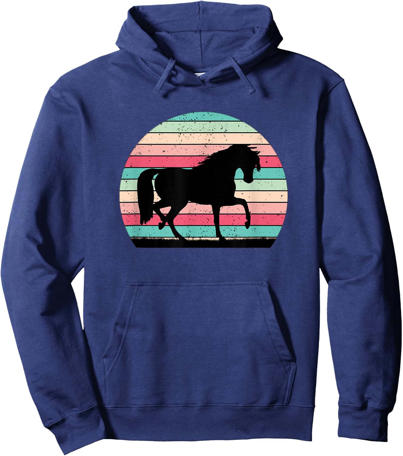 Arabian horse Beauty graphic design Hoodie - Hoodie | Navy