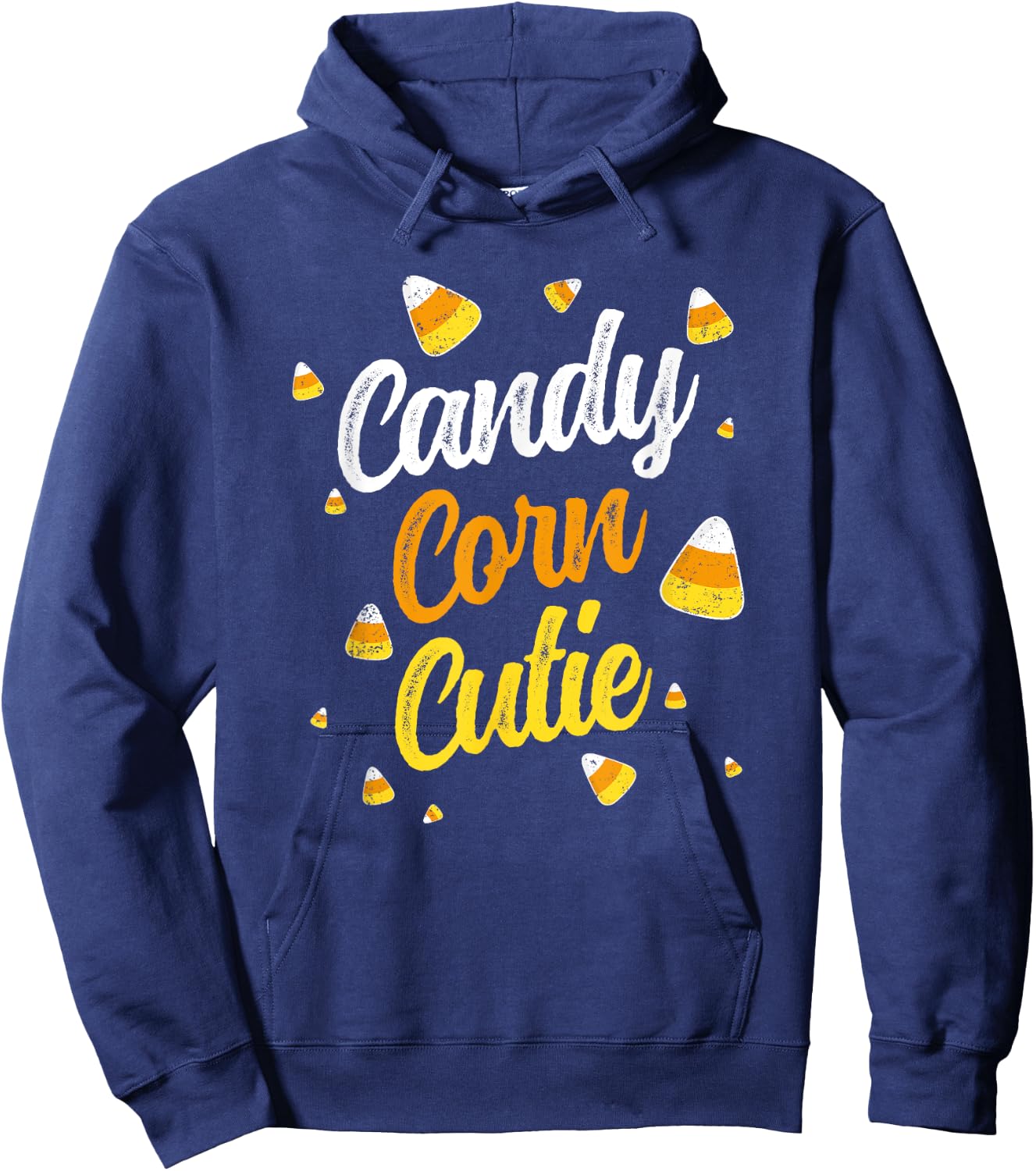 Candy Corn Cutie Halloween Cute Party Hoodie - Hoodie | Navy