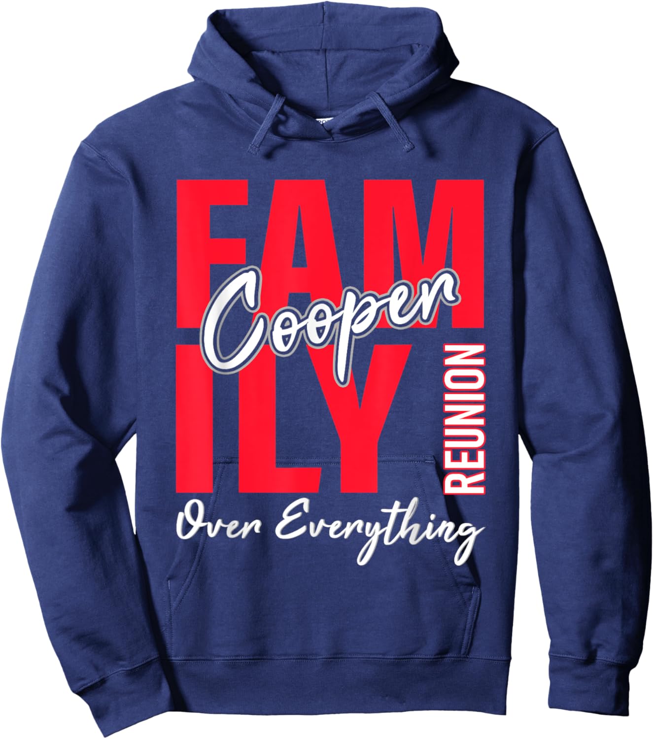 Cooper Family Gathering Hoodie - Hoodie | Navy