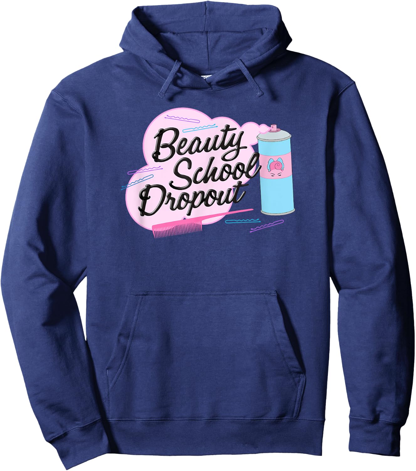 Grease | Pink Ladies | Beauty School Dropout Hoodie - Hoodie | Navy