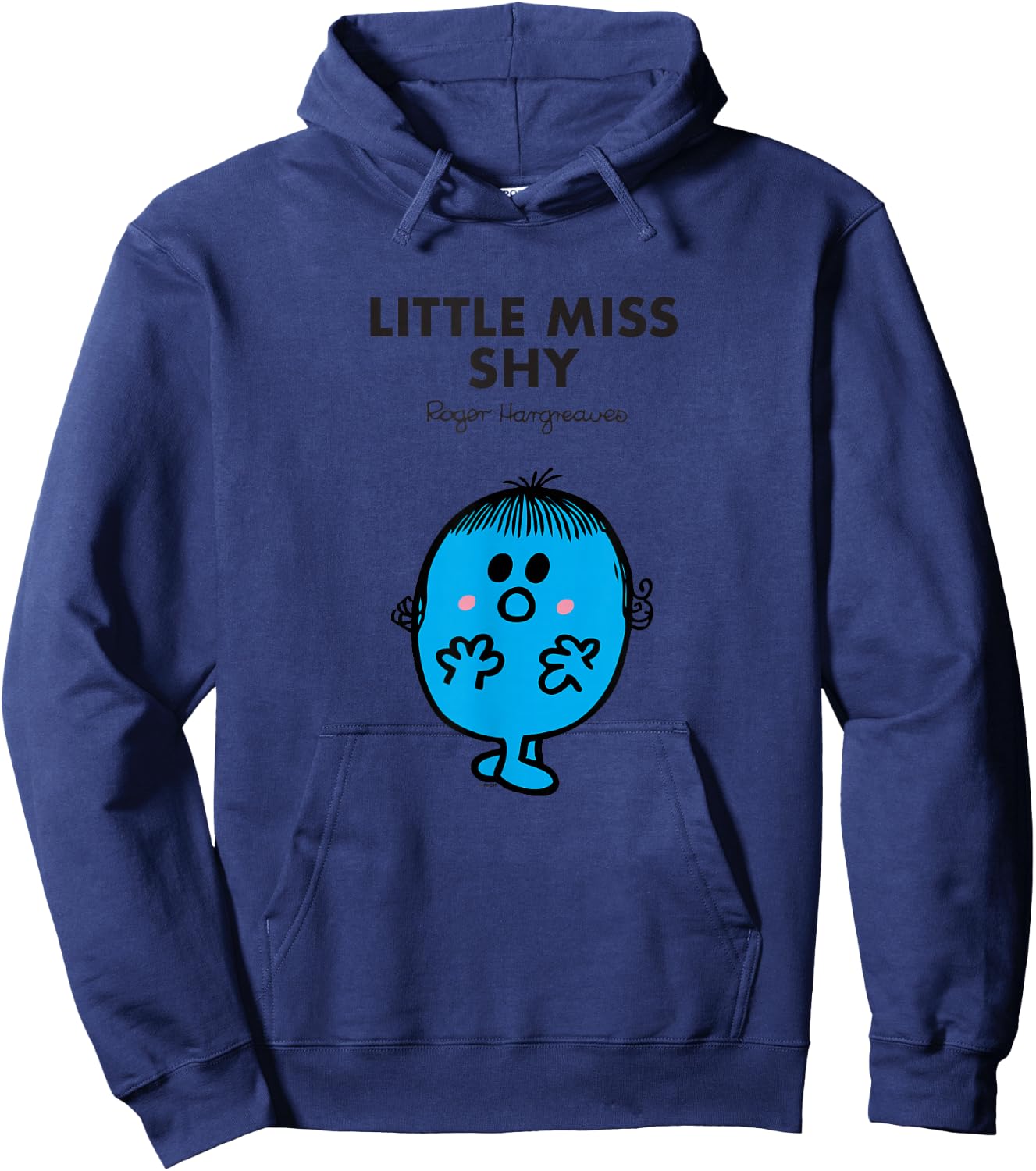 Mr. Men Little Miss Shy Hoodie - Hoodie | Navy