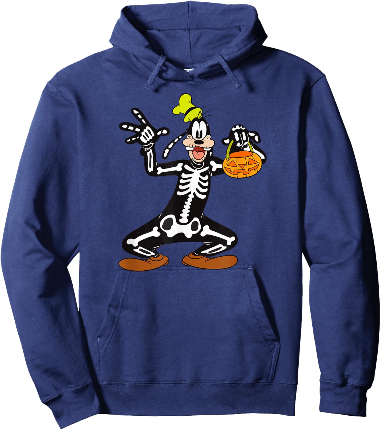 Disney - Goofy Skeleton Costume Halloween Hoodie - Hoodie | Navy