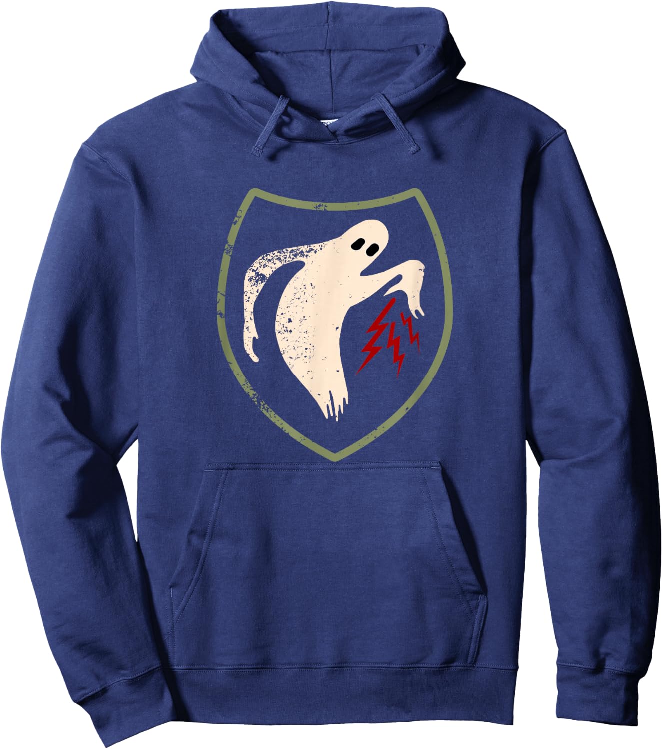 WWII Vintage Ghost Army World War 2 Ghost Army Hoodie - Hoodie | Navy