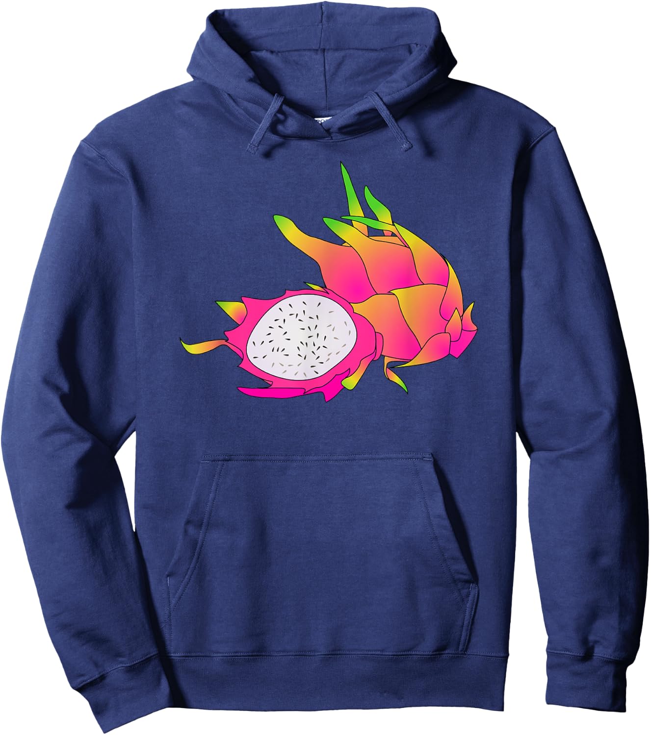 Dragon Fruit Pitaya Tropical Fruit Hoodie - Hoodie | Navy