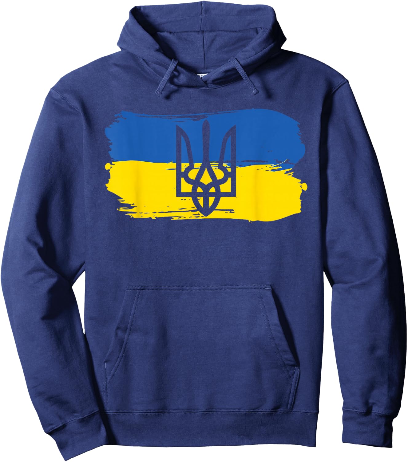 Ukraine Ukrainian Flag Ukrainians Gift Hoodie - Hoodie | Navy
