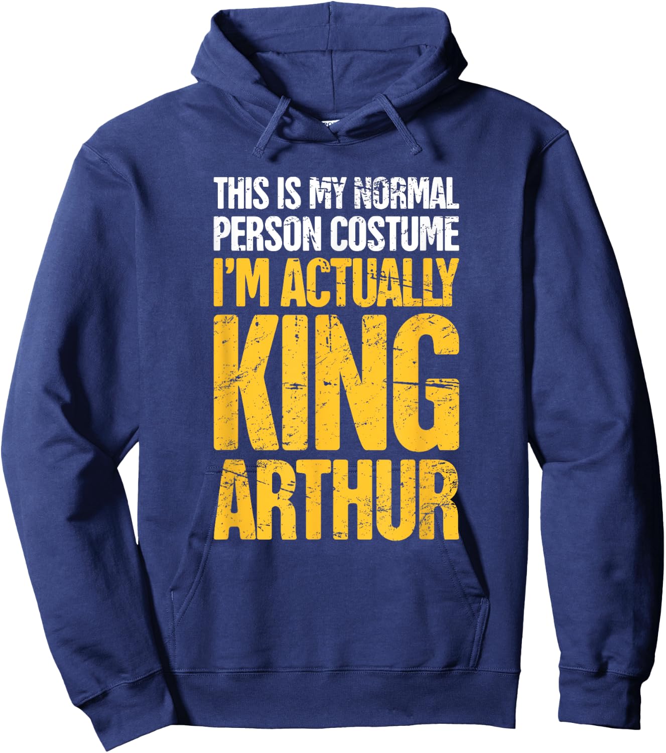 Medieval Literature King Arthur Hoodie - Hoodie | Navy