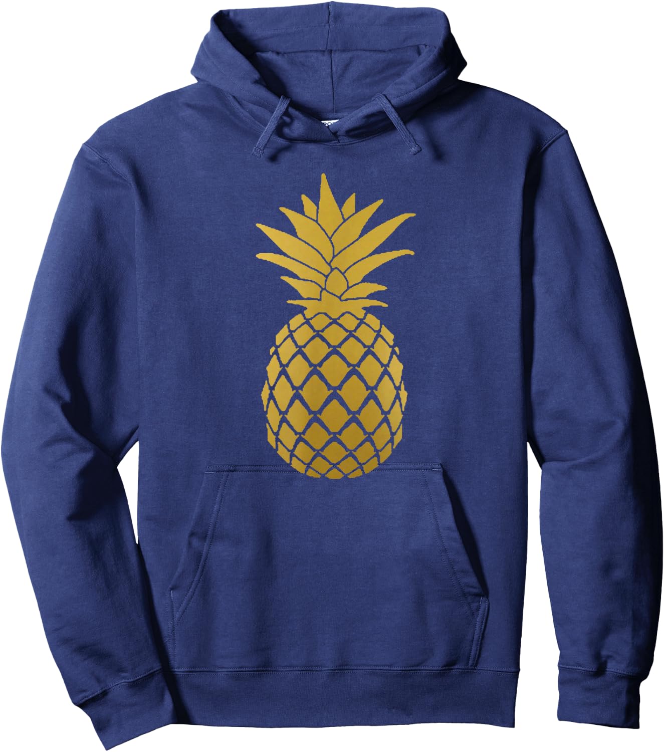 Pineapple Gold Cute Beach Women Hoodie - Hoodie | Navy