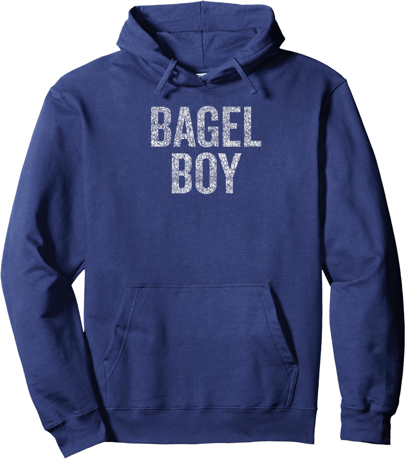 Funny Food Bagel Boy Hoodie - Hoodie | Navy