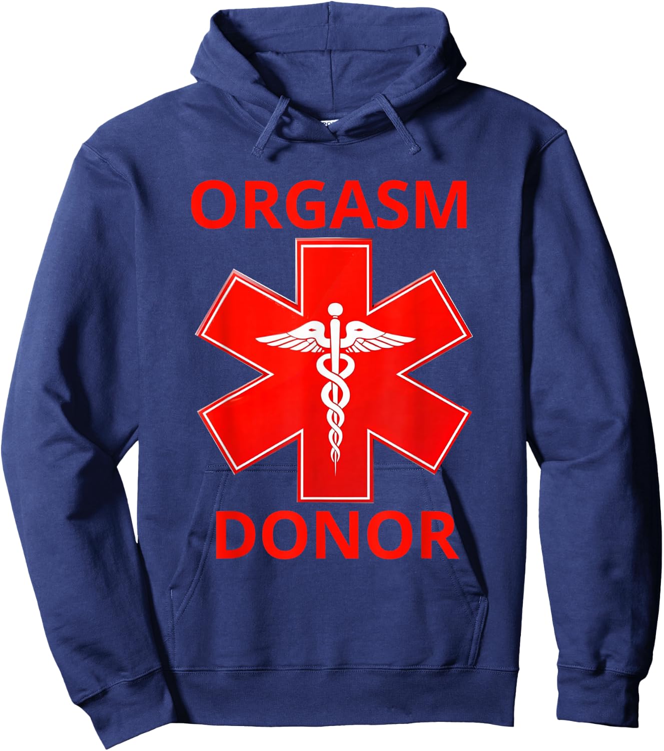 Orgasm Donor Hoodie - Hoodie | Navy