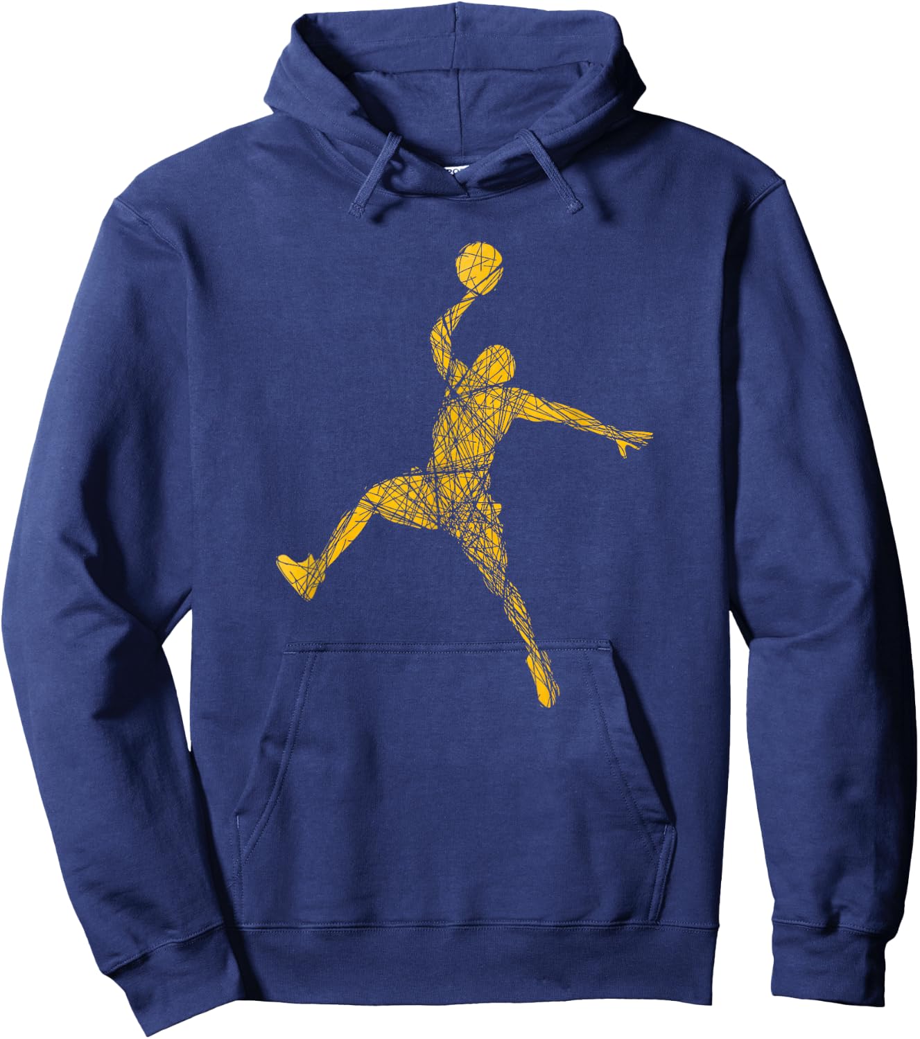 Basketball Sports Fan Men Kids Youth Player Hoodie - Hoodie | Navy