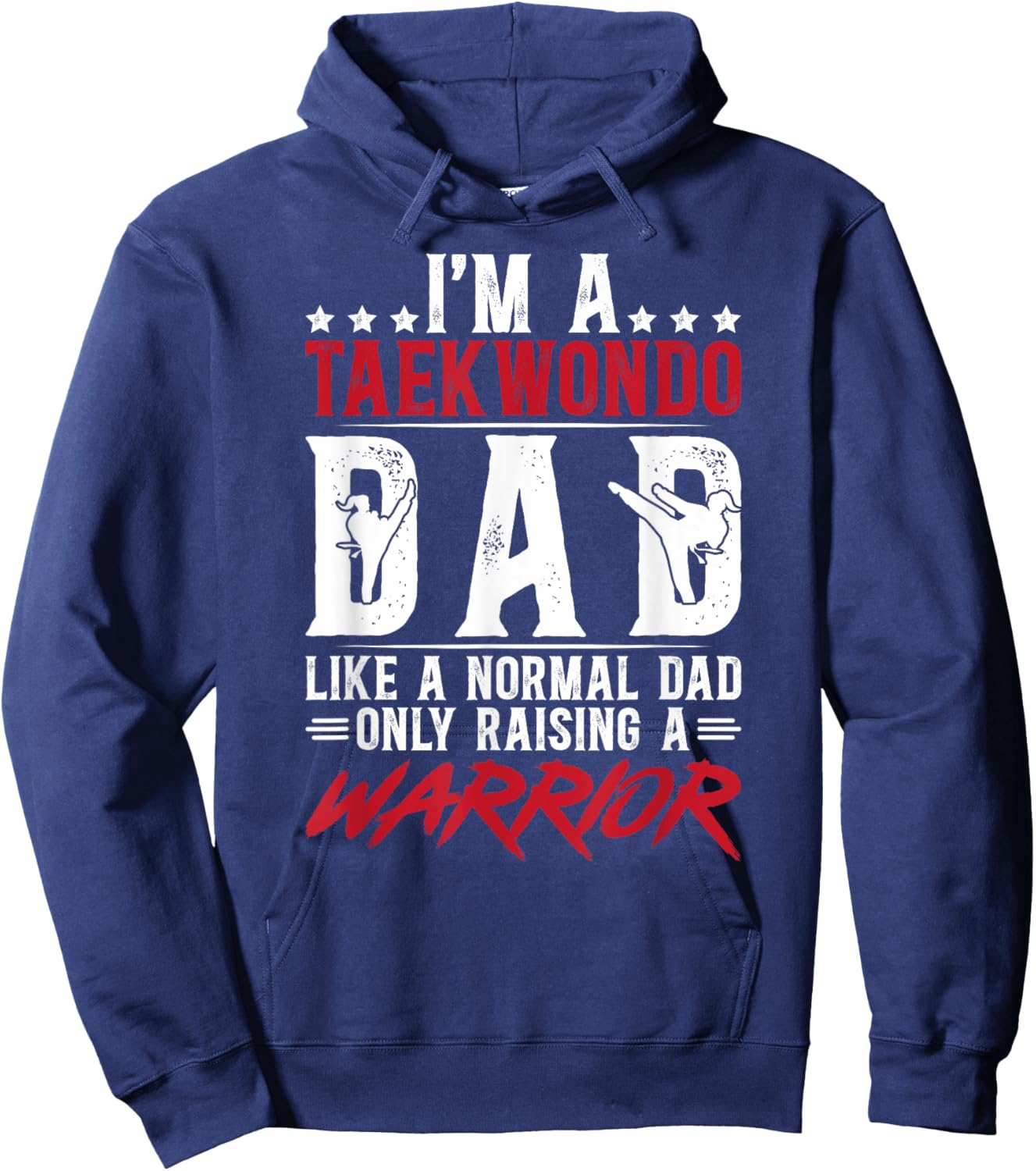 Taekwondo Dad Definition Taekwondo Father Hoodie - Hoodie | Navy