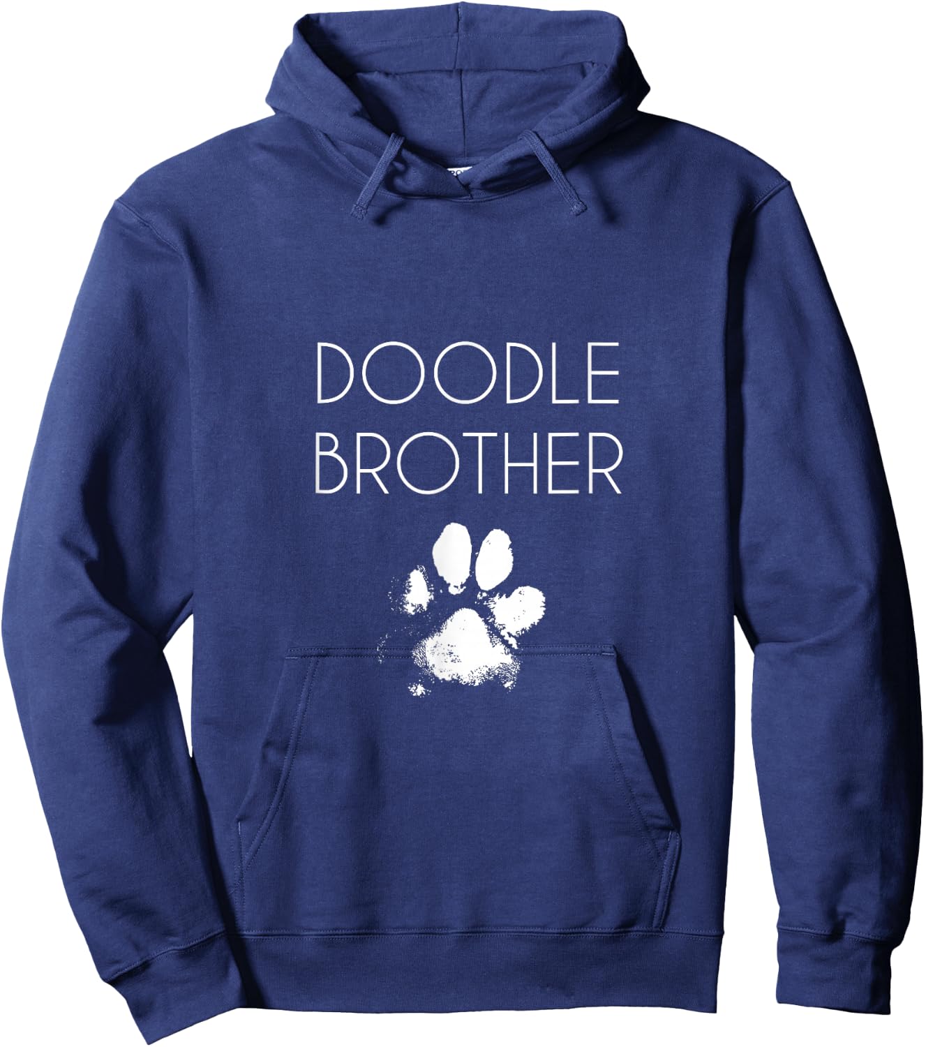 Doodle Brother Dog Lover Shirt Men Women Hoodie - Hoodie | Navy