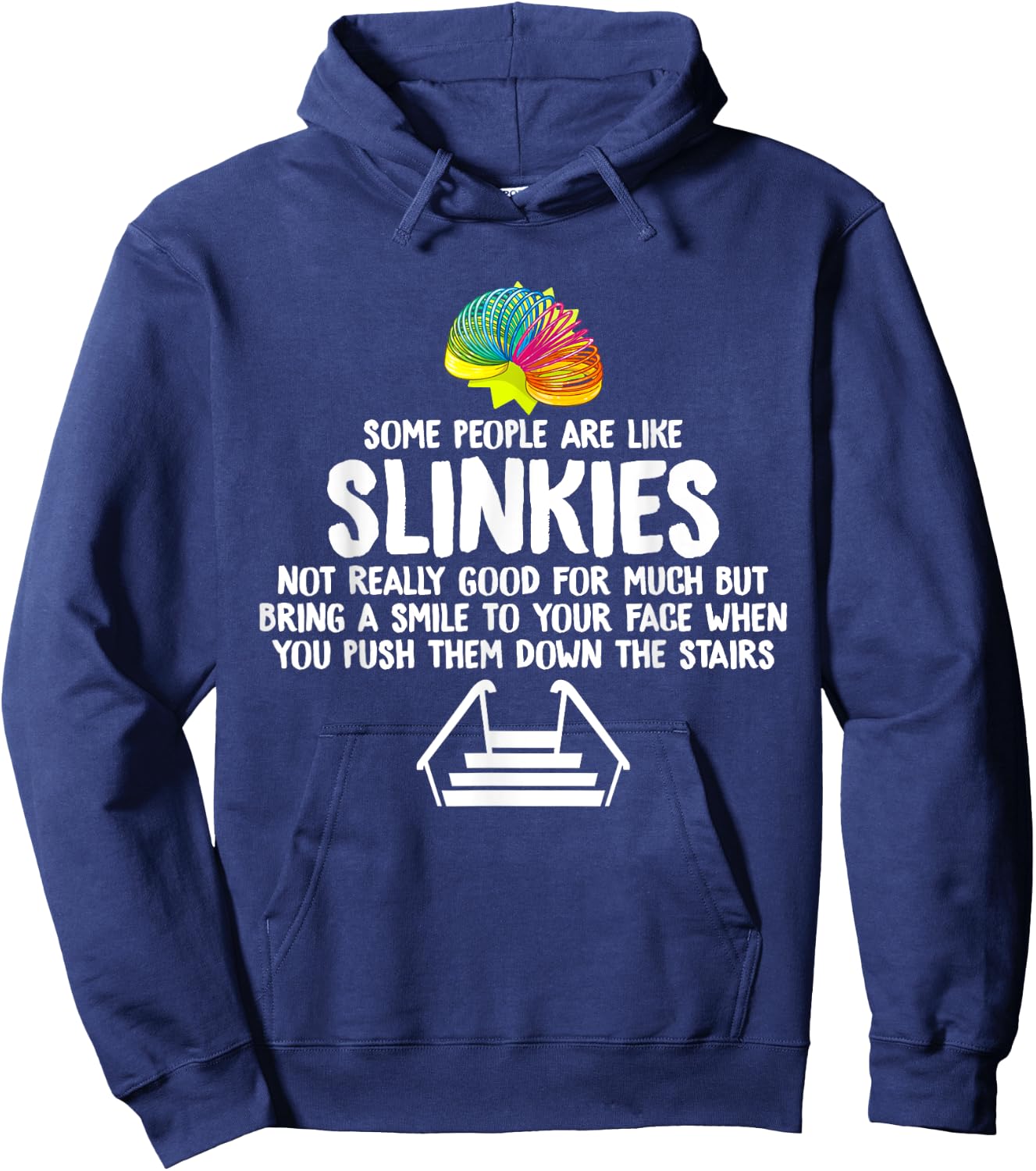 Mondello Apparel -Adults Black Slinkies Hoodie - Hoodie | Navy