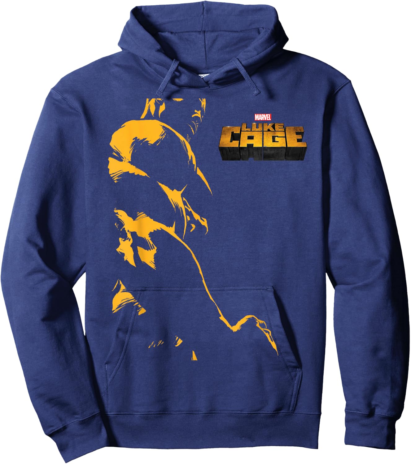Marvel The Defenders Luke Cage Monochromatic Hoodie - Hoodie | Navy