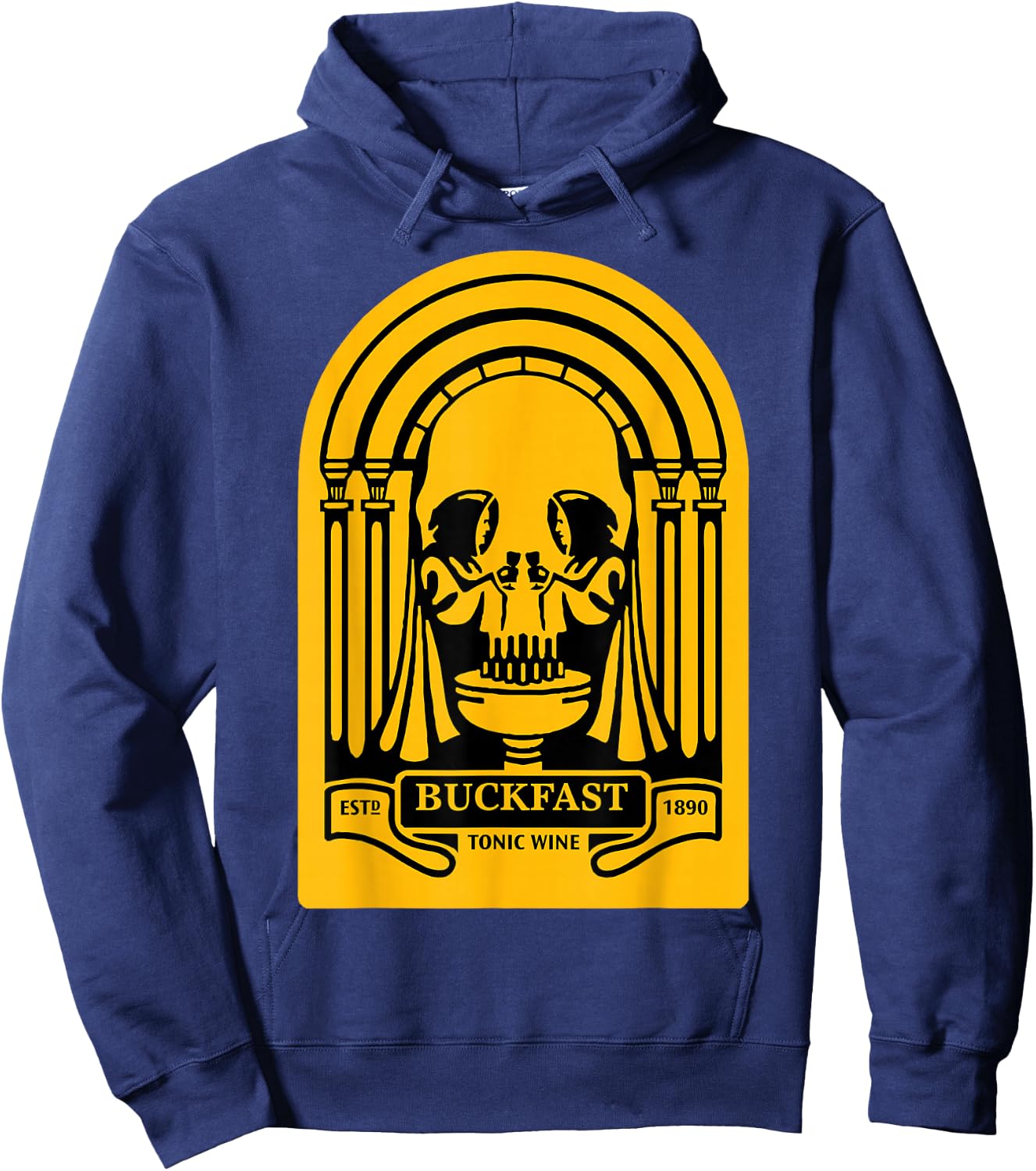 Buckfast Tonic Wine Hoodie - Hoodie | Navy