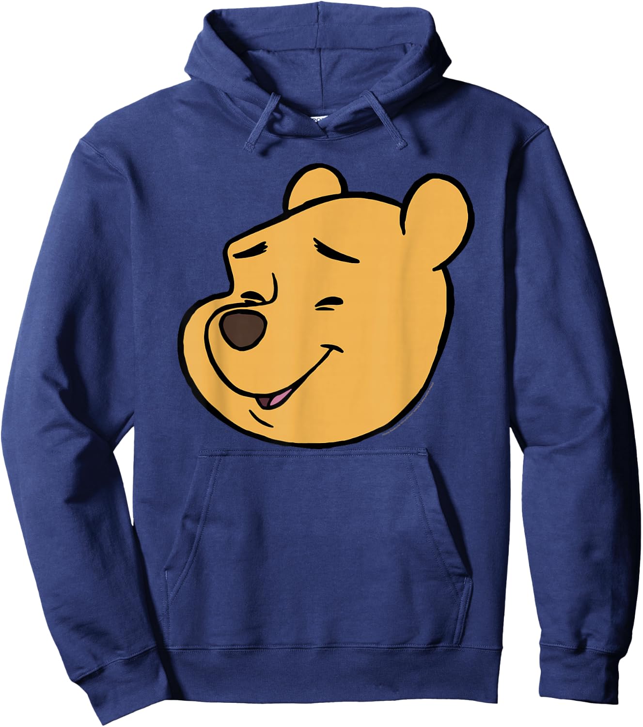 Disney Winnie The Pooh Happy Big Face Costume Hoodie - Hoodie | Navy