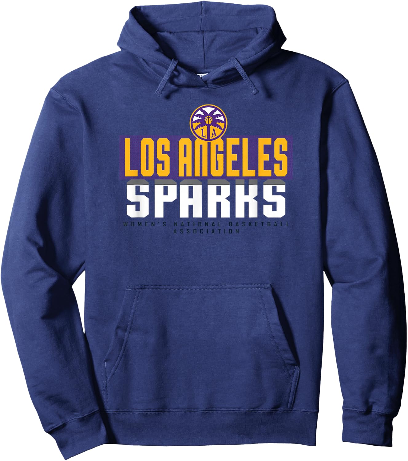WNBA Los Angeles Sparks Sky Box Hoodie - Hoodie | Navy