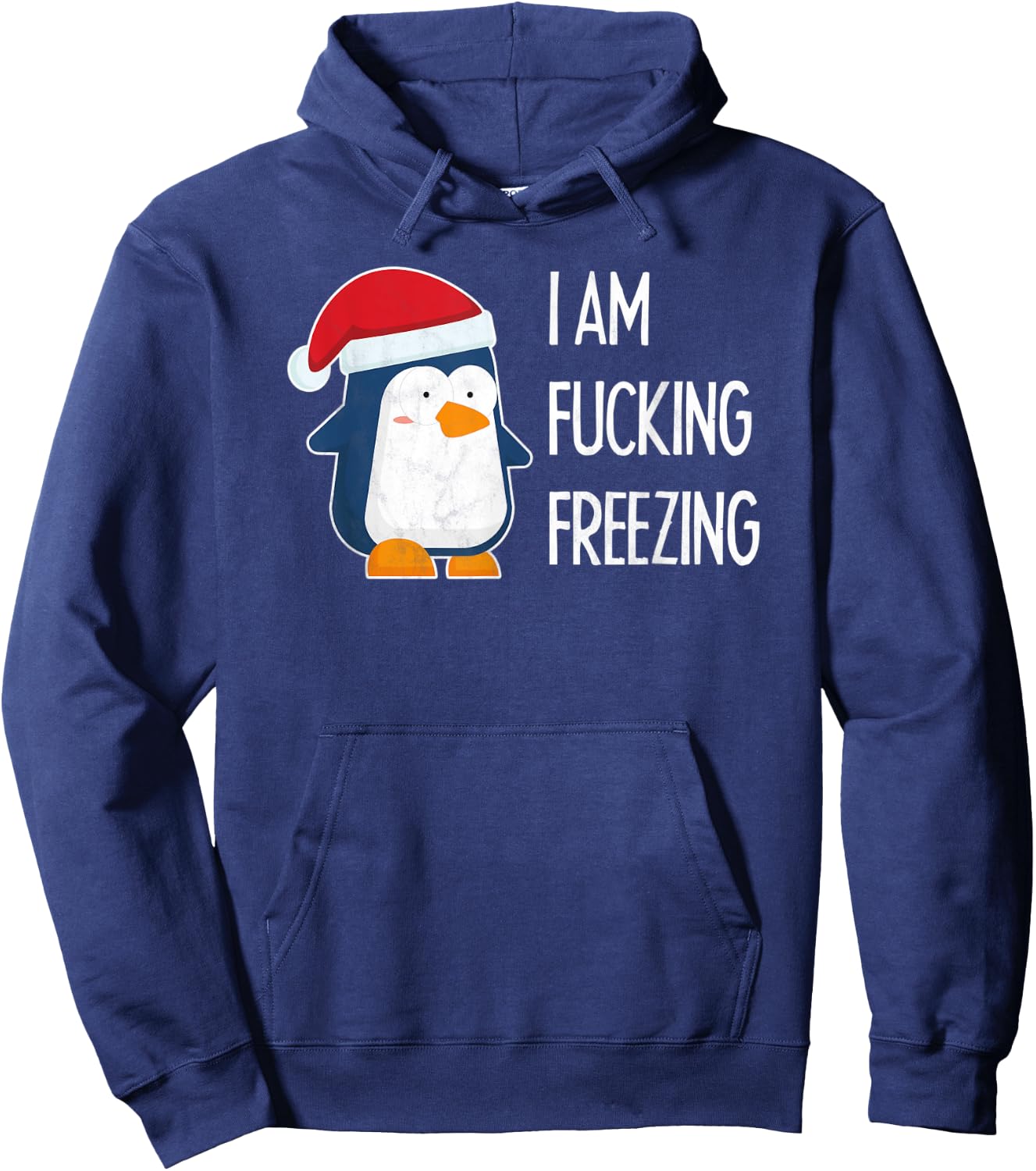 Funny Penguin Gift I Children Women Man Winter Hoodie - Hoodie | Navy