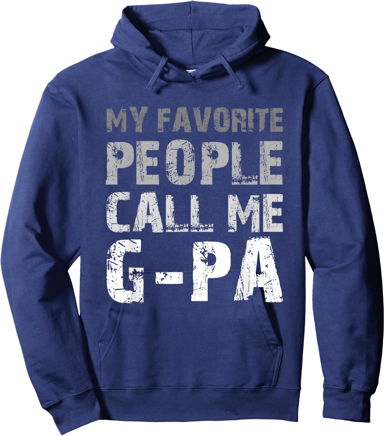 My Favorite People Call Me G-Pa Cool GPA Hoodie - Hoodie | Navy